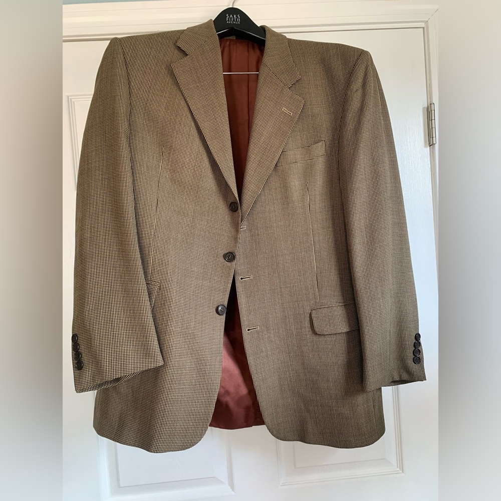 Gianfranco Ruffini 100% Wool Sports Coat – Size 44L